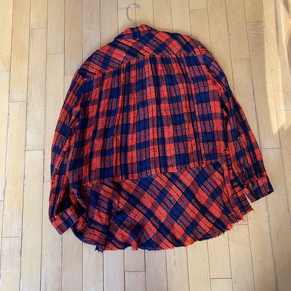 Free People Plaid Shirt - Picture 3 of 5